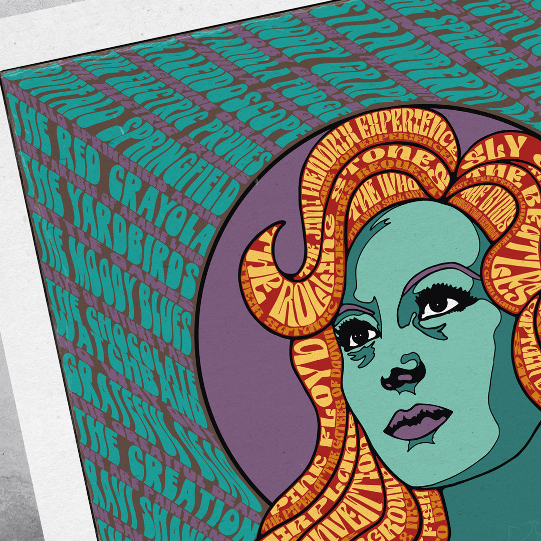 1967 – The Summer of Love – Poster Print – Limited Edition Of Only 100