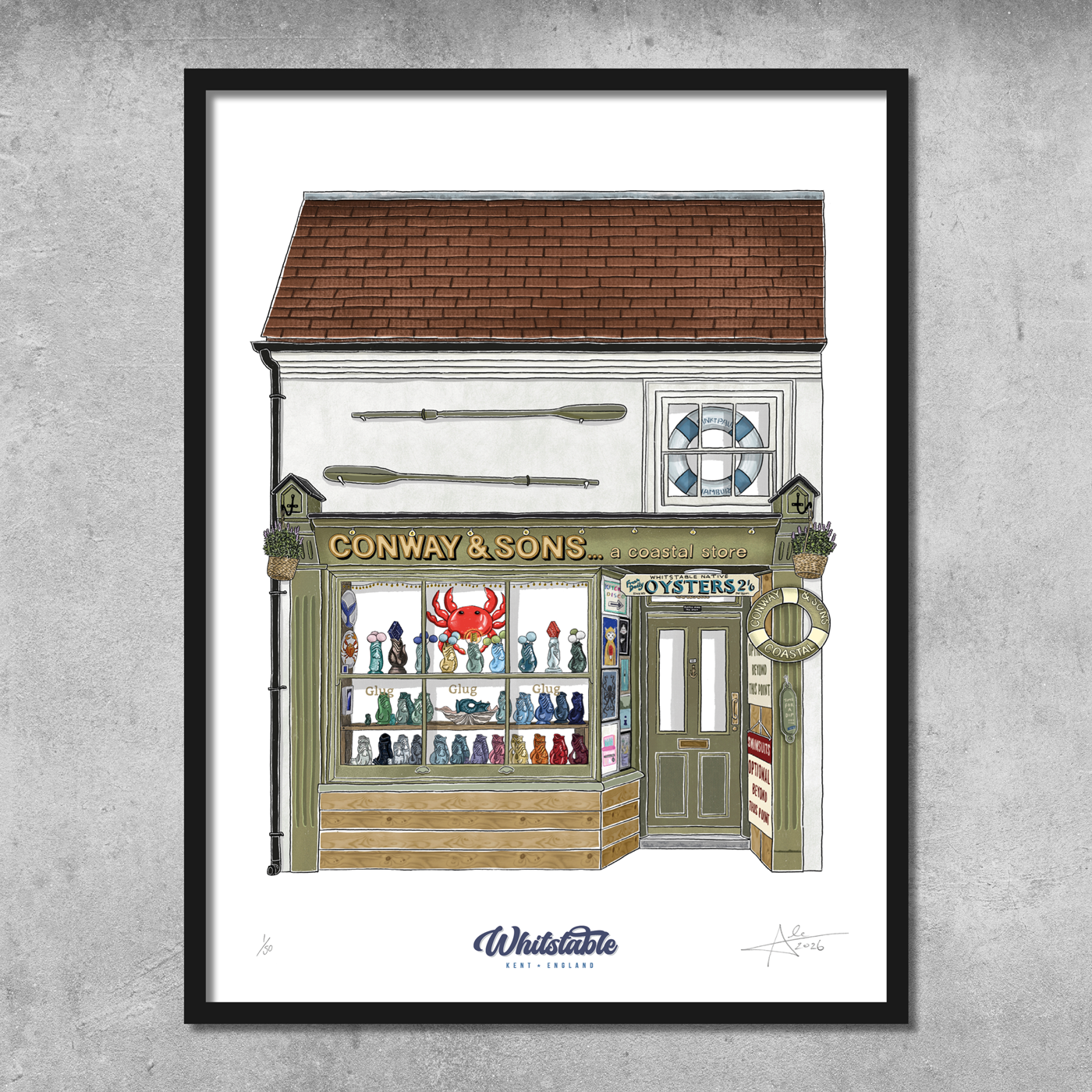 Conway & Sons - Limited Edition of 50 – A3 Colour Prints