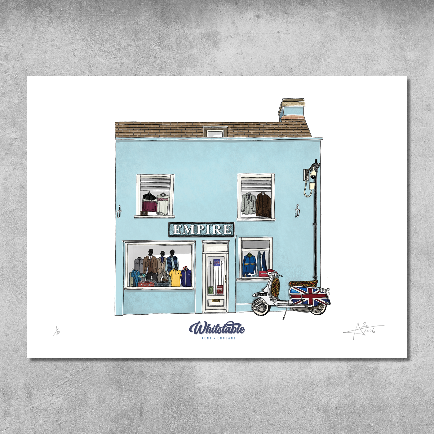 Empire - Limited Edition of 50 - A3 Colour Prints
