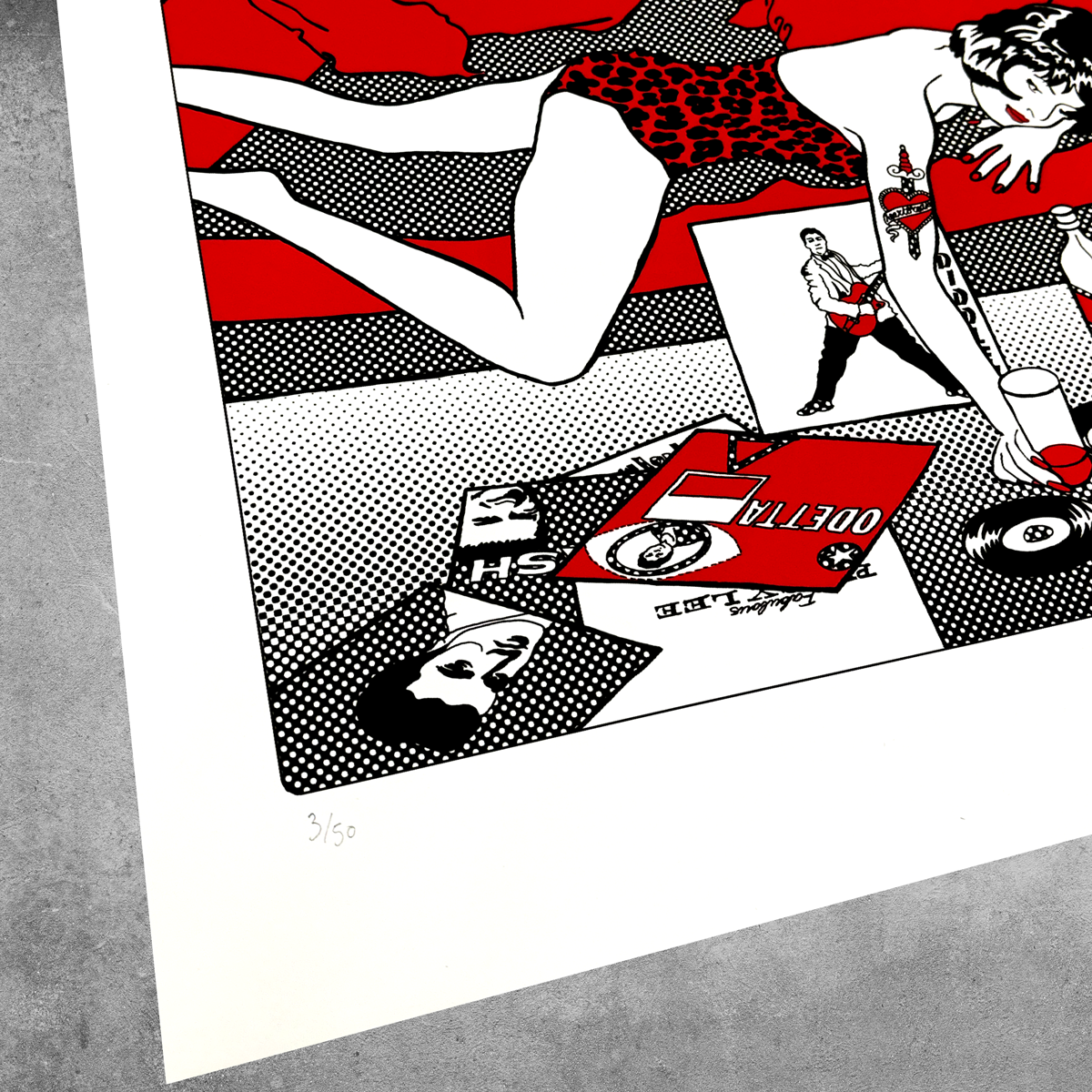Hound Dog Print - Limited Edition of Only 50