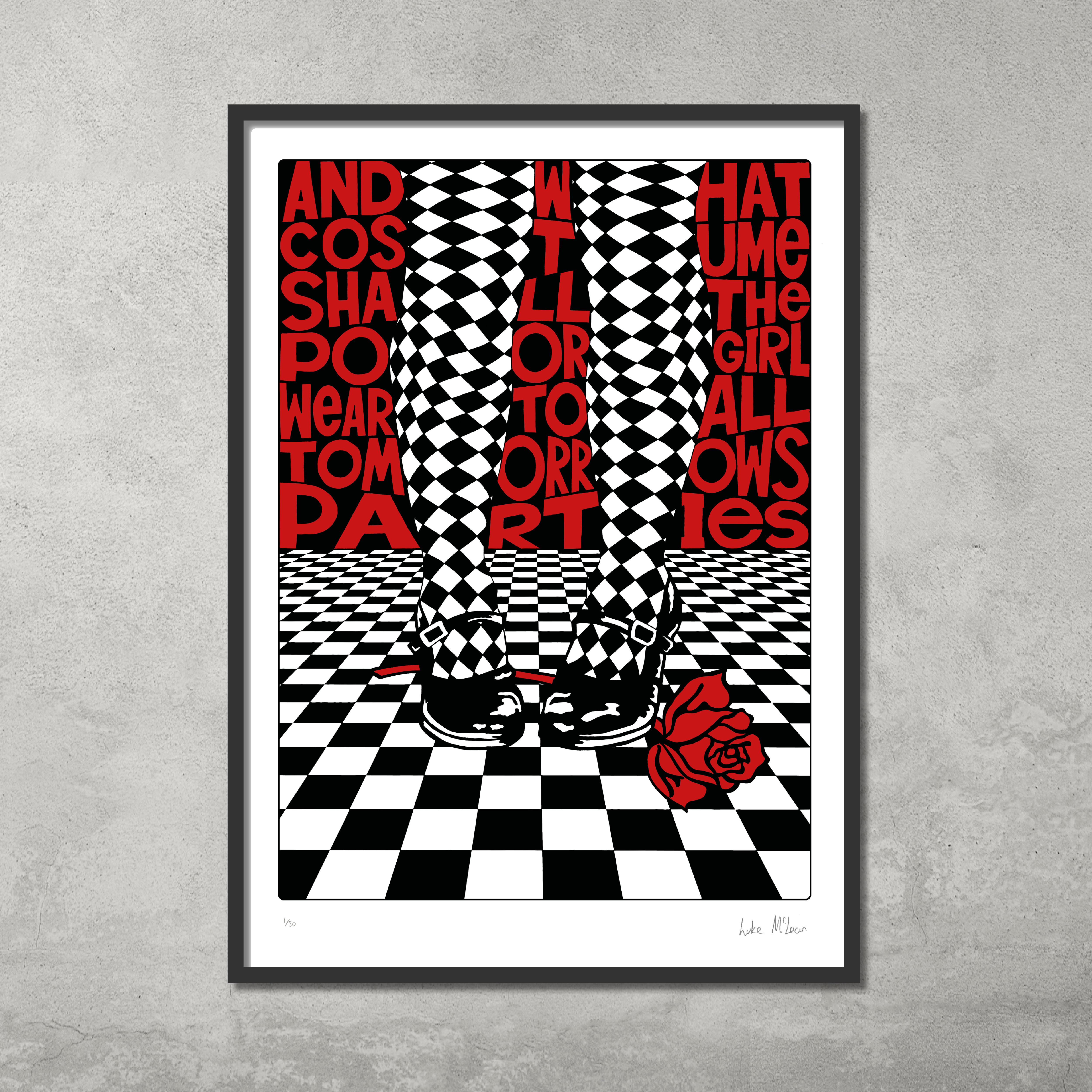 All Tomorrow's Parties Print - Limited Edition of Only 50