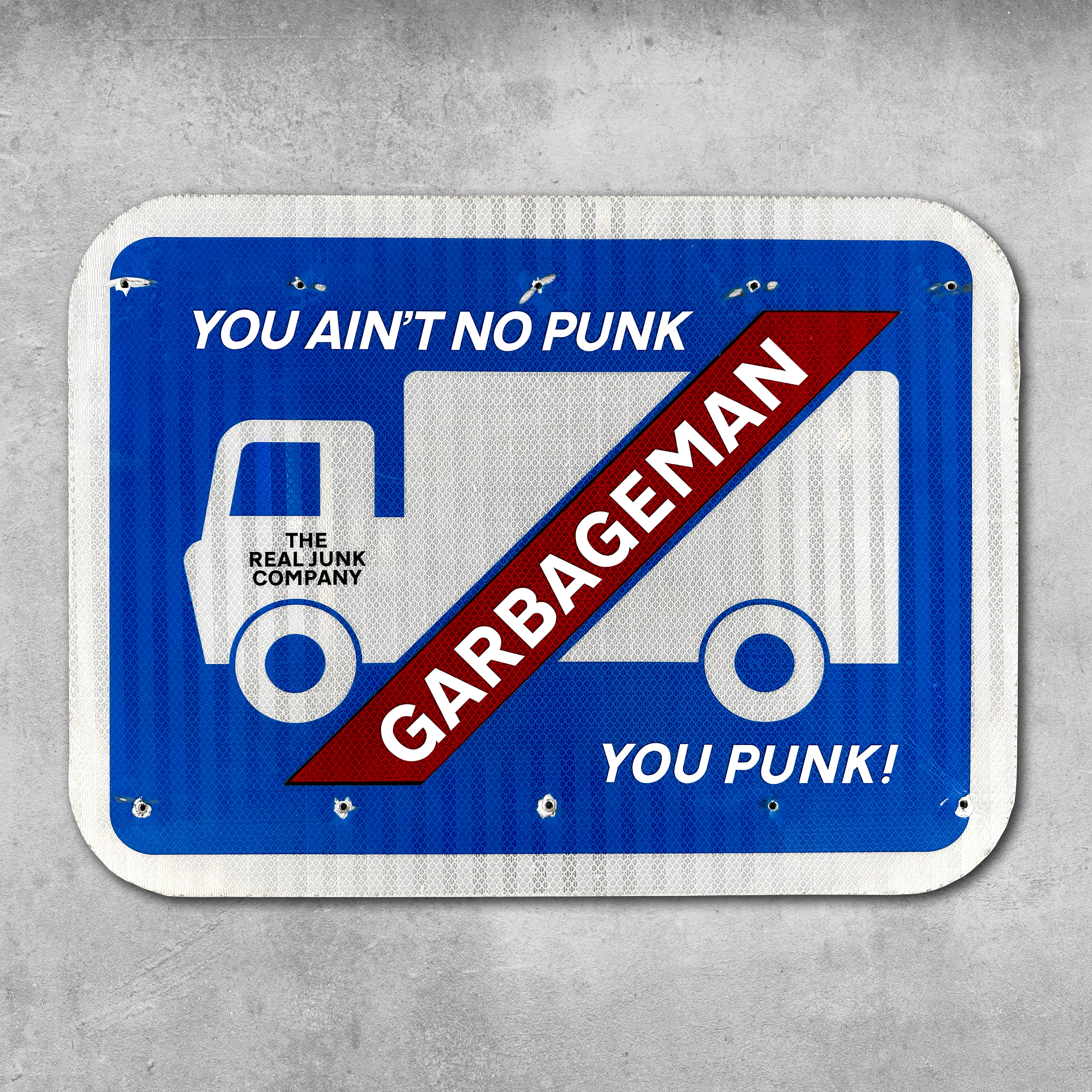 Original Rock'n'Road Sign - Garbageman