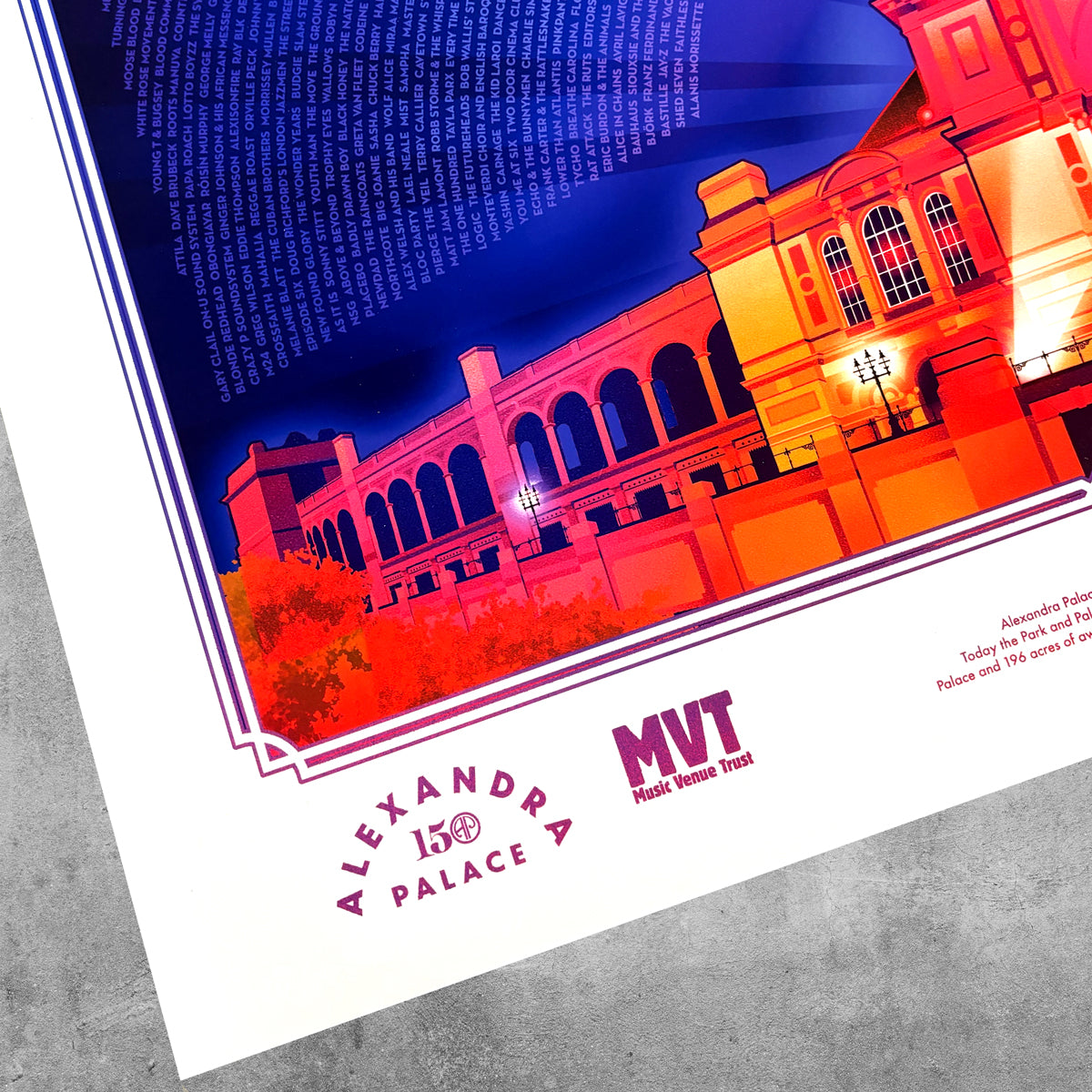 Alexandra Palace 'Technicolor' Poster Print - Limited Edition