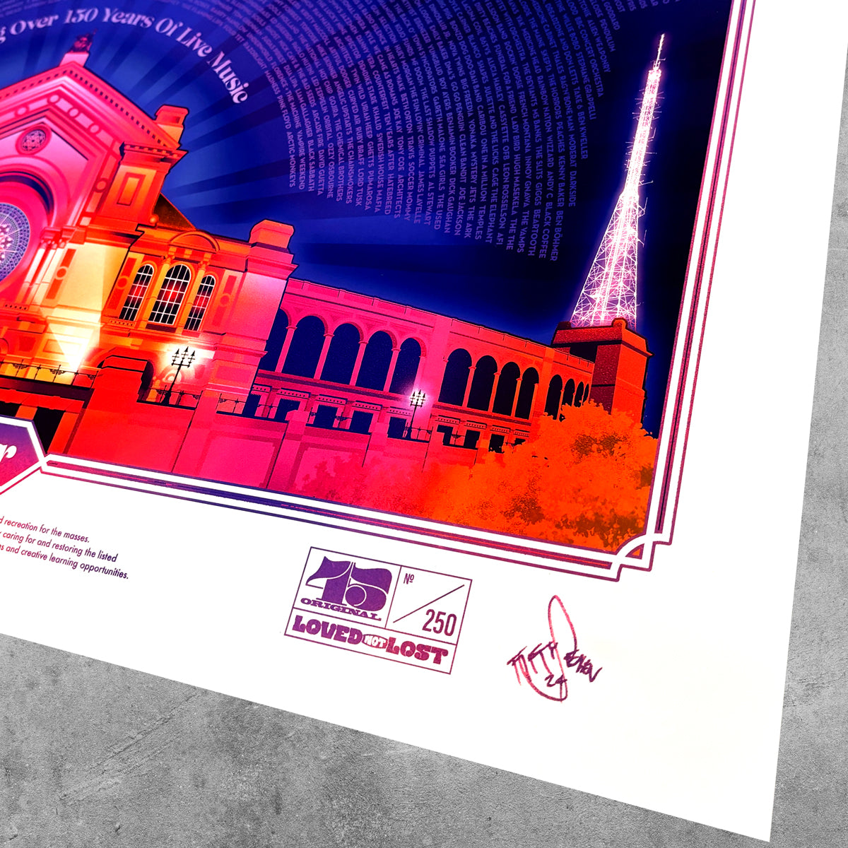 Alexandra Palace 'Technicolor' Poster Print - Limited Edition