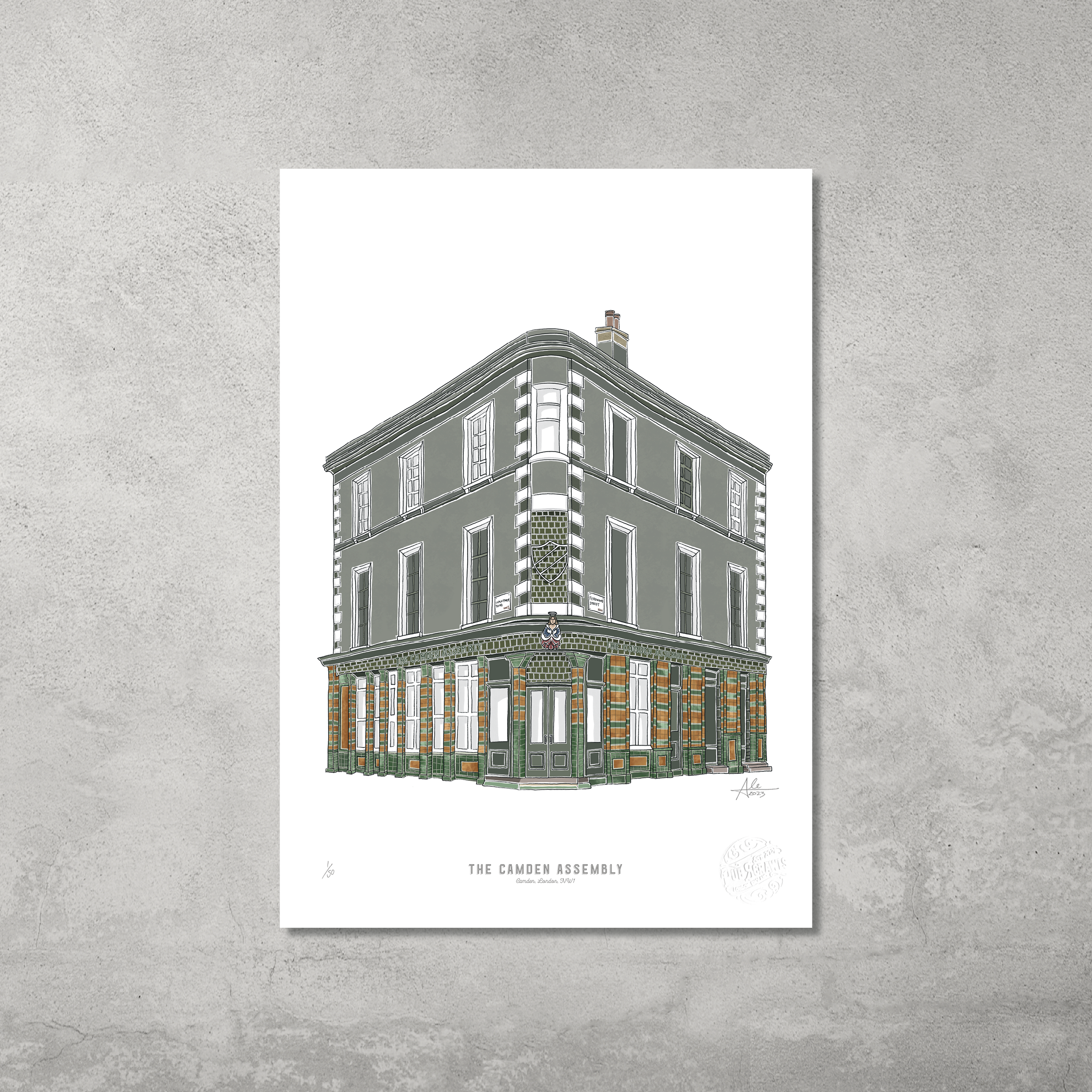 The Camden Assembly – Limited Edition of 50 – A3 Colour Prints