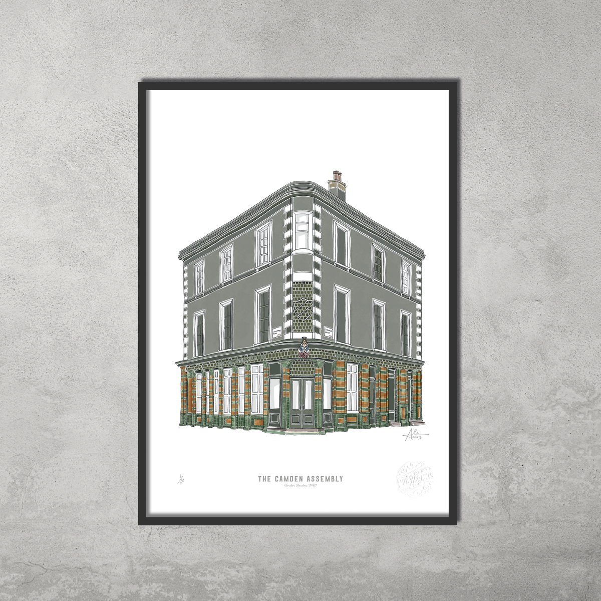 The Camden Assembly – Limited Edition of 50 – A3 Colour Prints