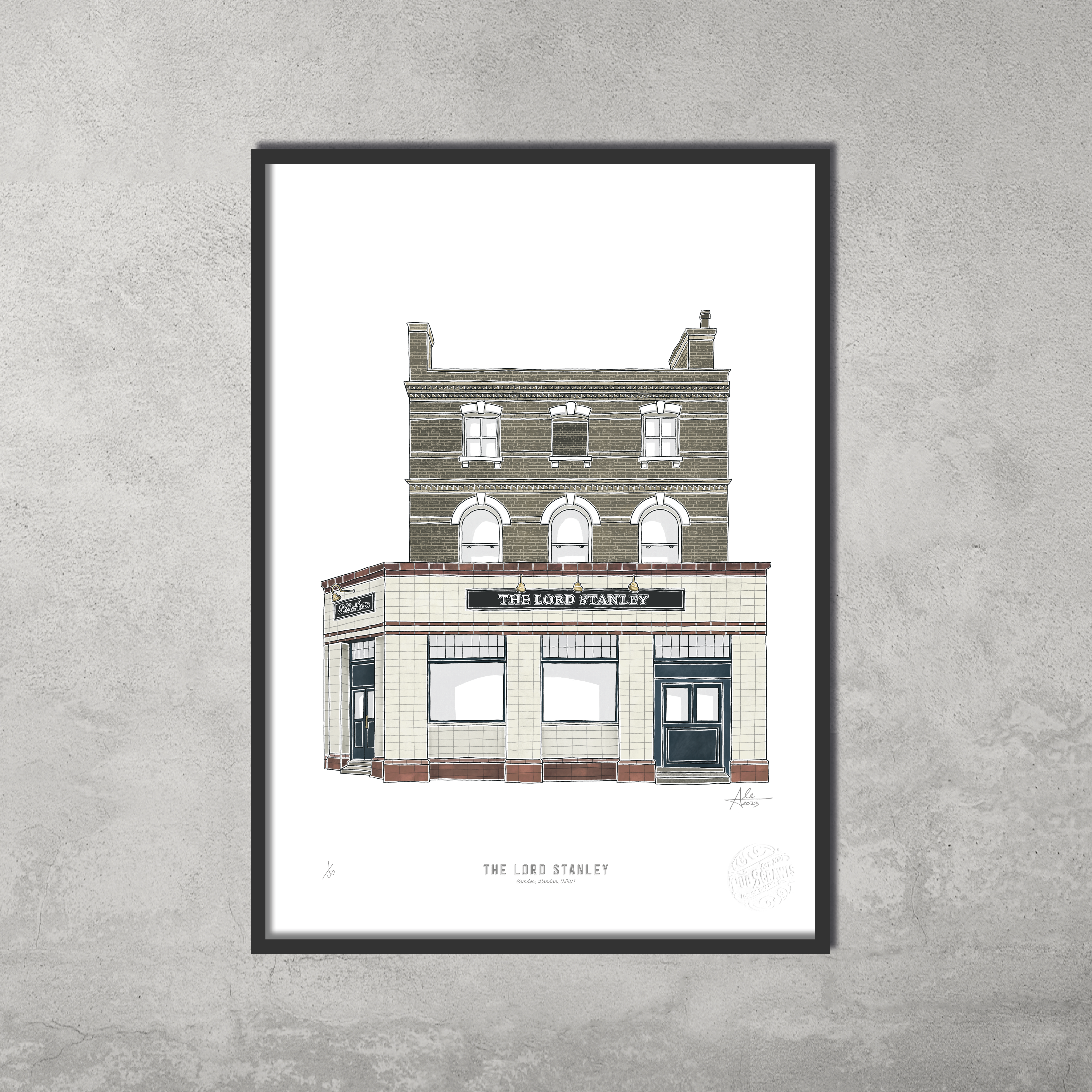 The Lord Stanley – Limited Edition of 50 – A3 Colour Prints