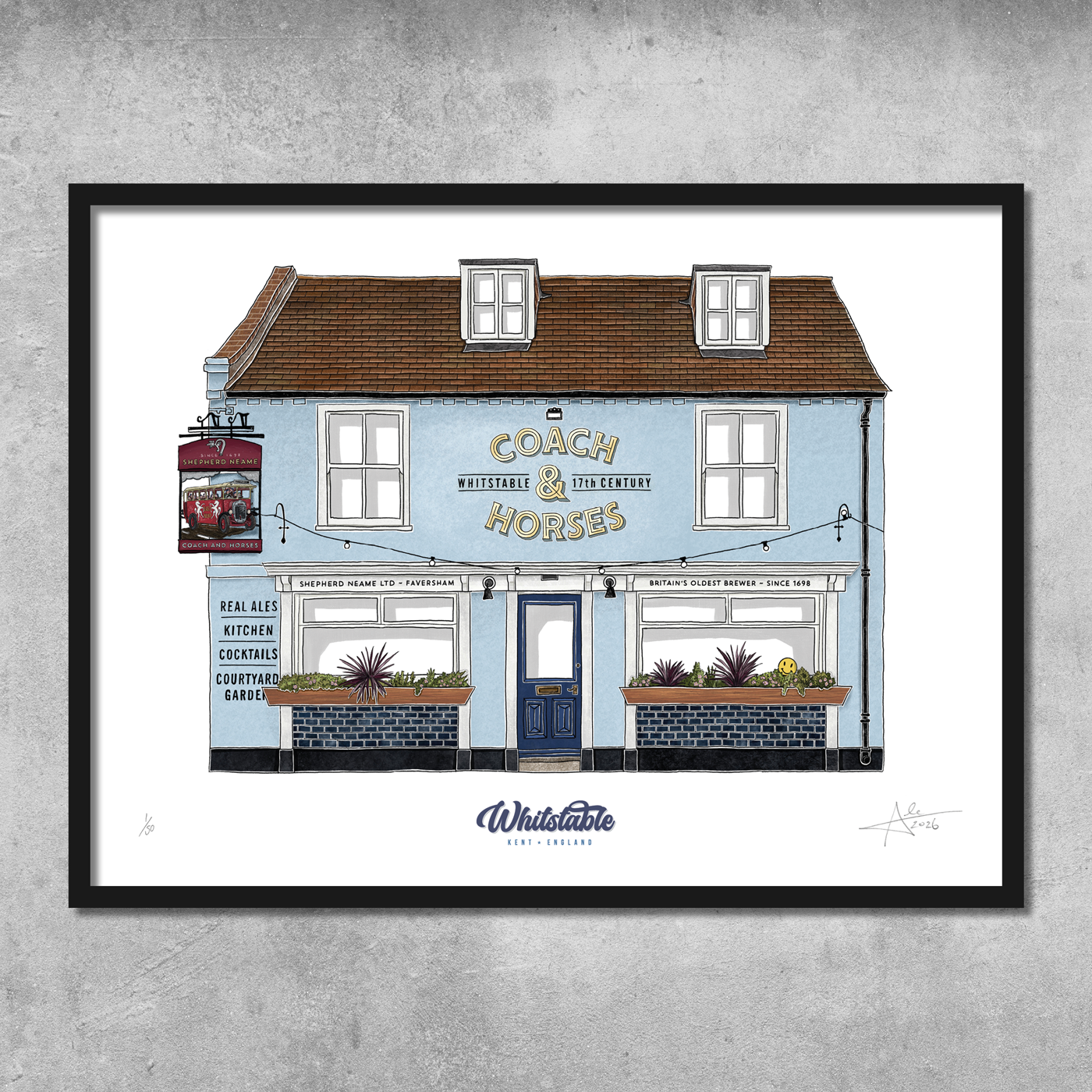 Coach & Horses - Limited Edition of 50 – A3 Colour Prints