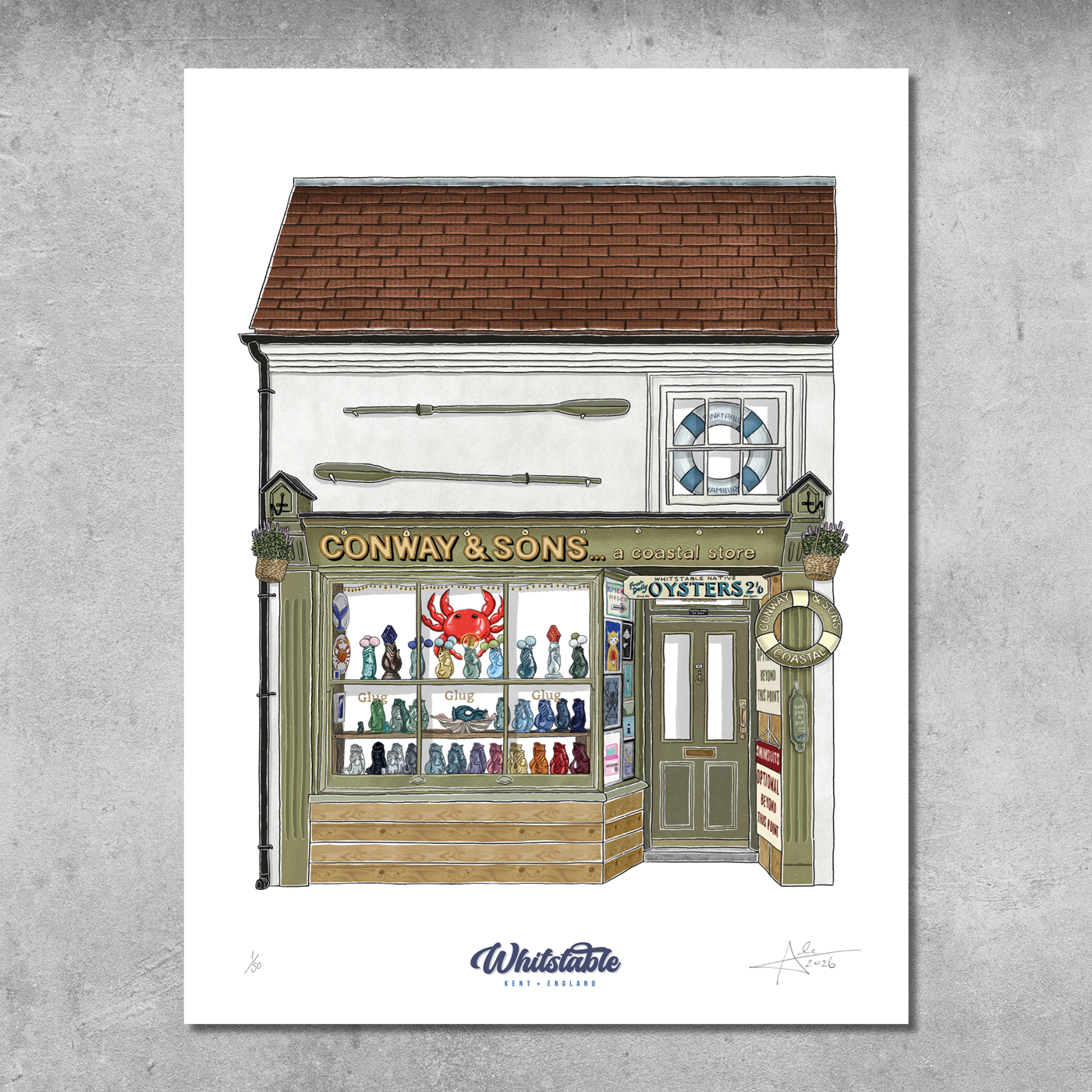 Conway & Sons - Limited Edition of 50 – A3 Colour Prints
