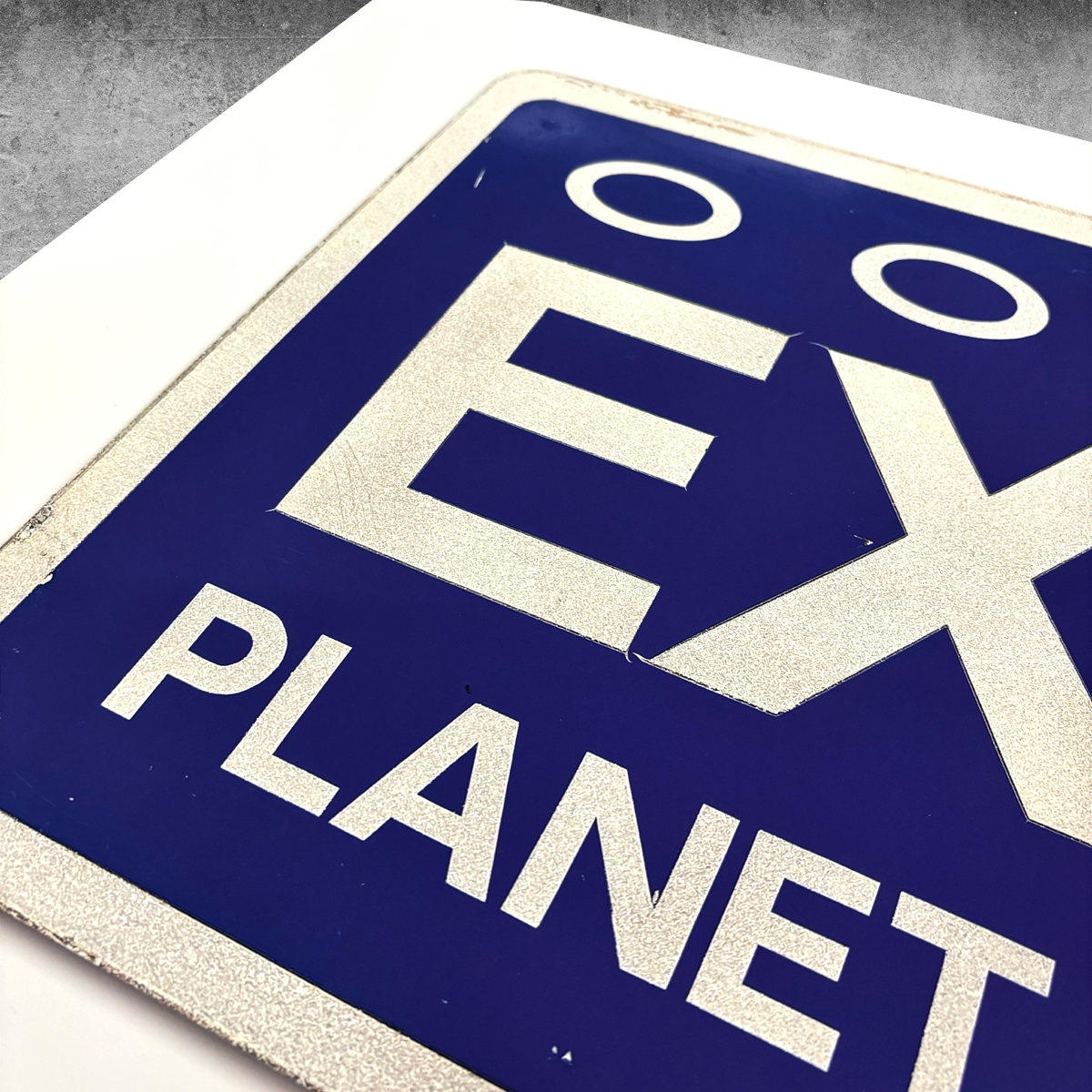 Rock'n'Road Sign Print - Exit Planet Dust - Édition limitée à 25 exemplaires