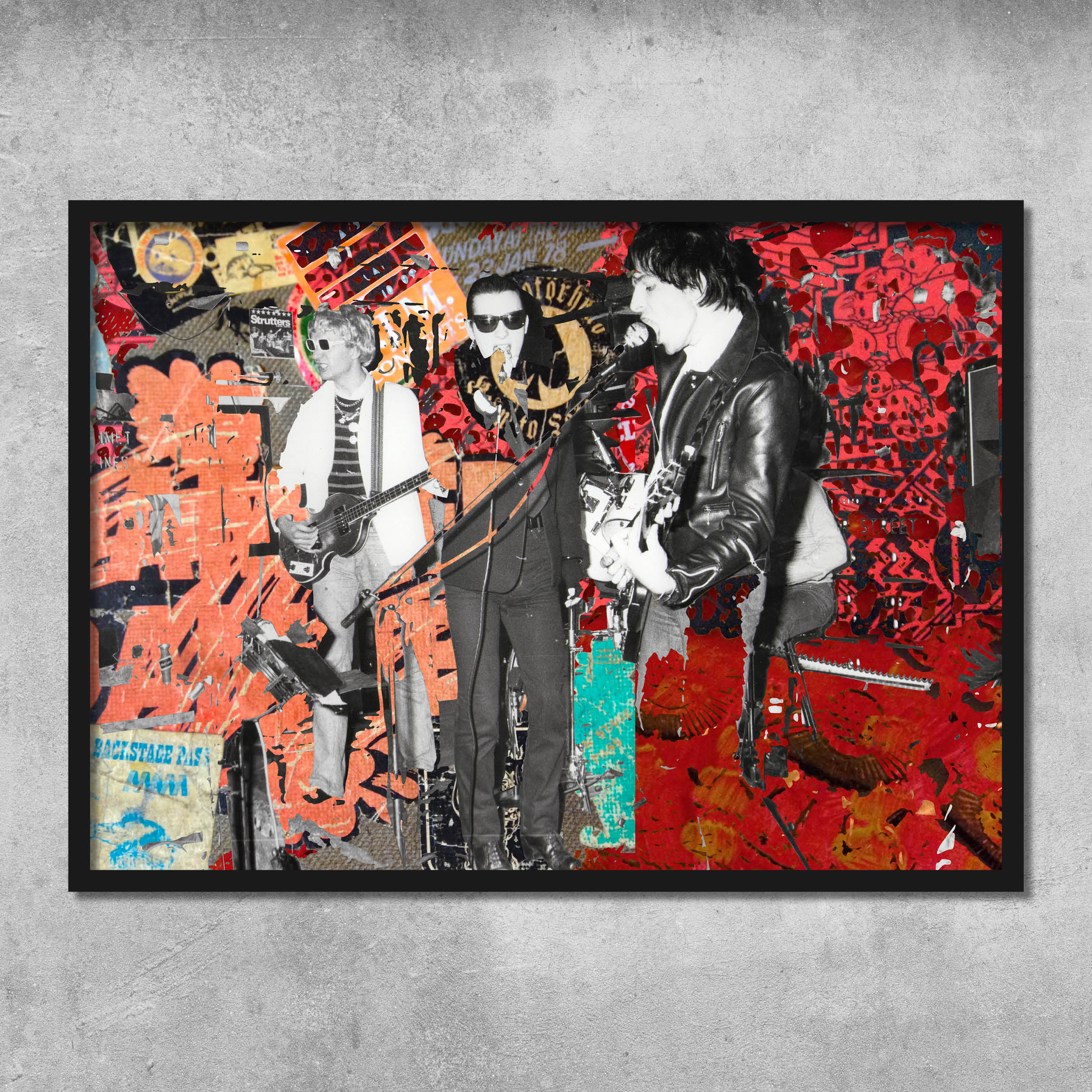 Memorabilia 9 (The Damned) - Poster Print - Signed by Gaye Black