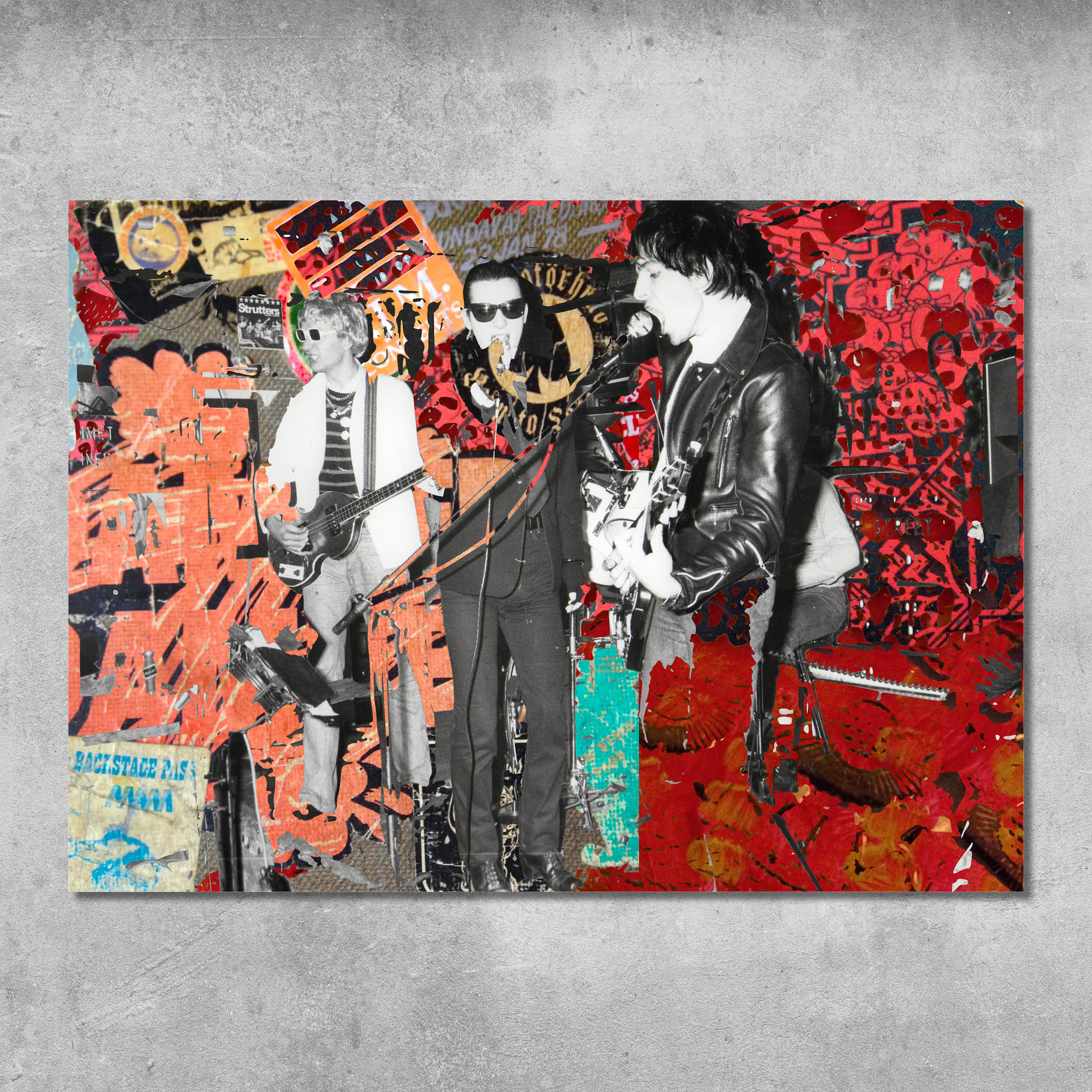 Memorabilia 9 (The Damned) - Poster Print - Signed by Gaye Black