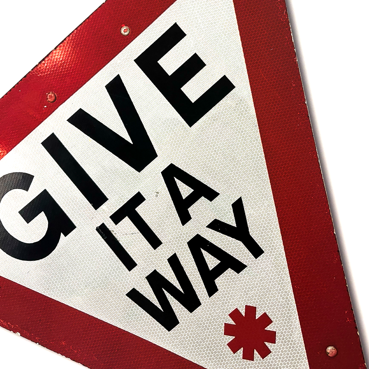 Rock'n'Road Sign Print - Give It A Way - Limited Edition of 25