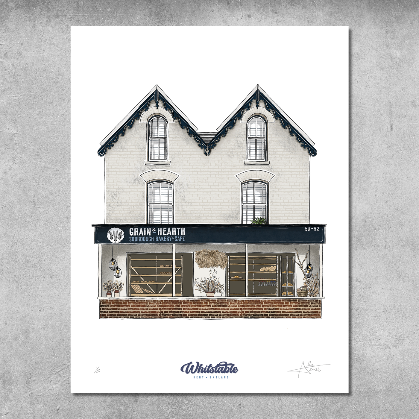 Grain & Hearth Bakery - Limited Edition of 50 - A3 Colour Prints