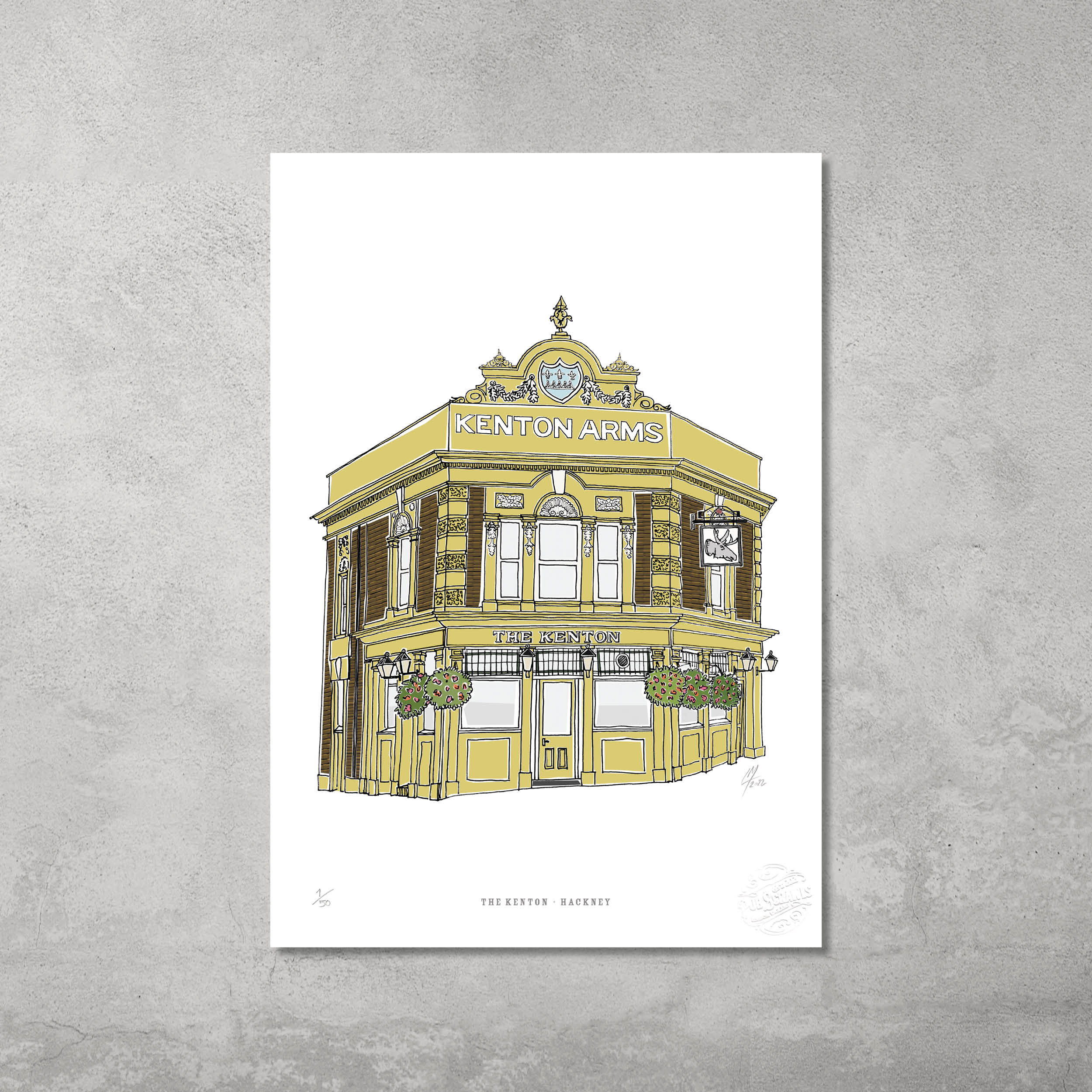 The Kenton – Limited Edition of 50 – A3 Colour Prints