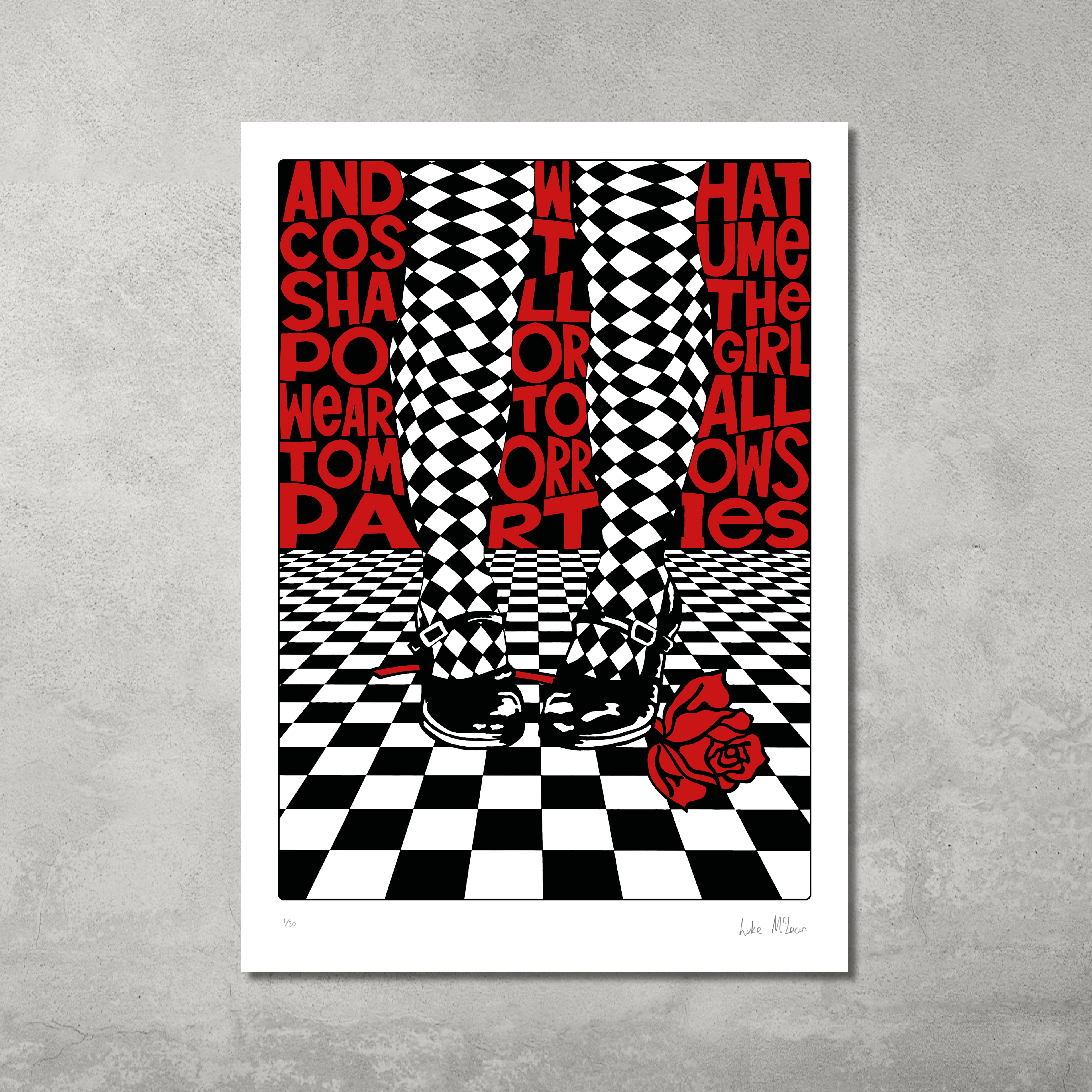 All Tomorrow's Parties Print - Limited Edition of Only 50