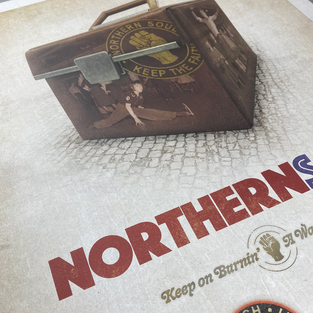 Northern Soul Posterdruck - Limitierte Auflage von nur 100