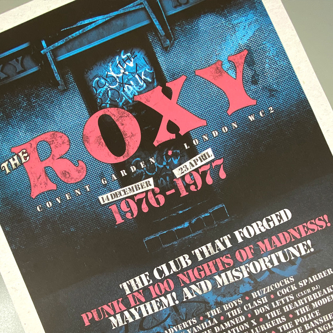 Roxy Club Poster Print - Édition limitée à seulement 100 exemplaires