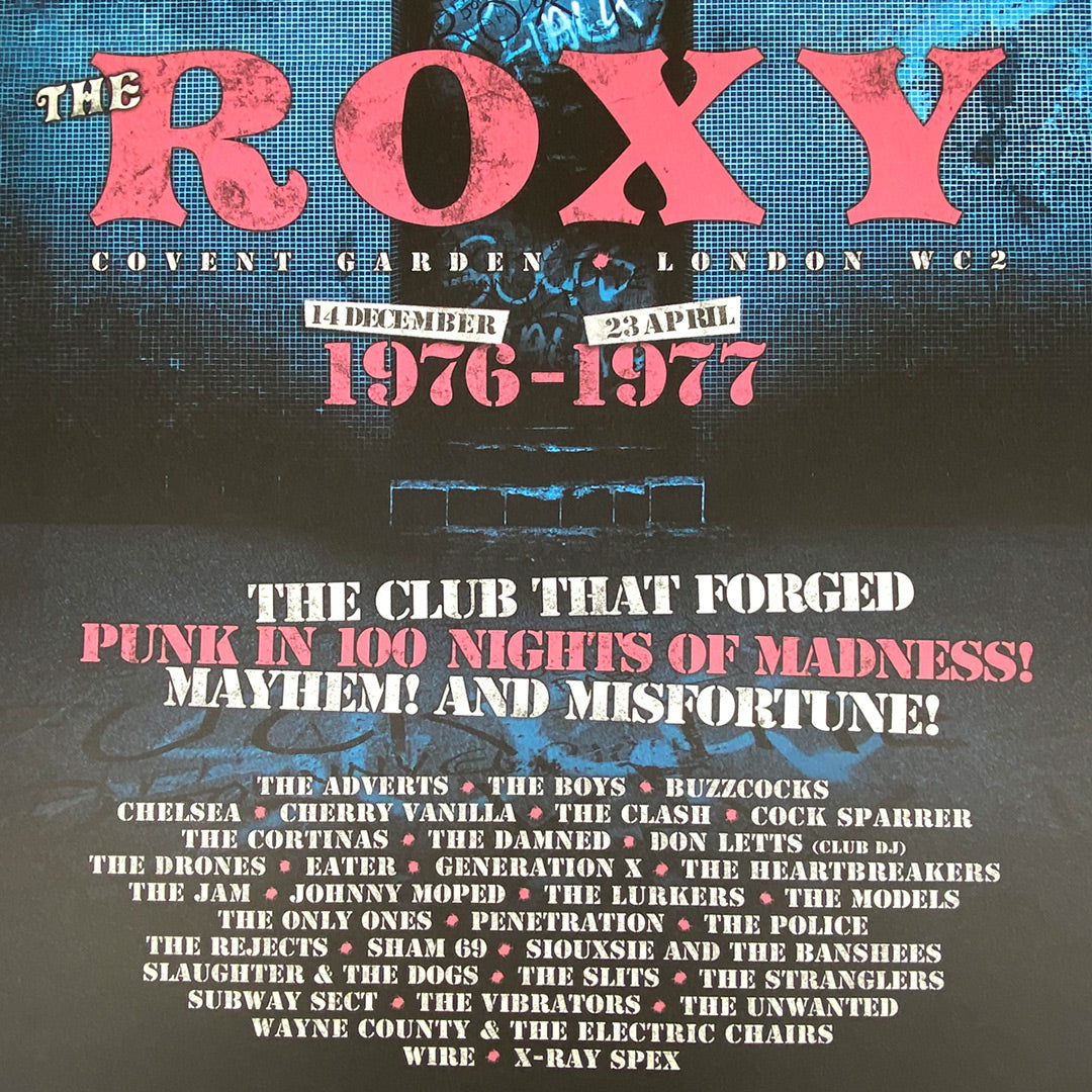 Roxy Club Poster Print - Édition limitée à seulement 100 exemplaires