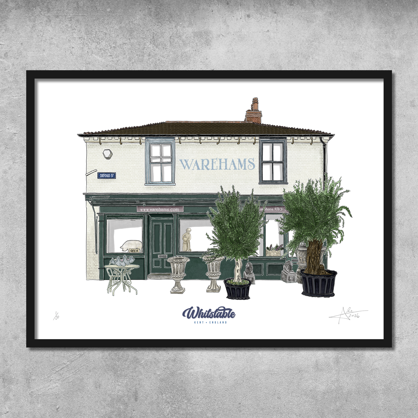 Warehams - Limited Edition of 50 – A3 Colour Prints