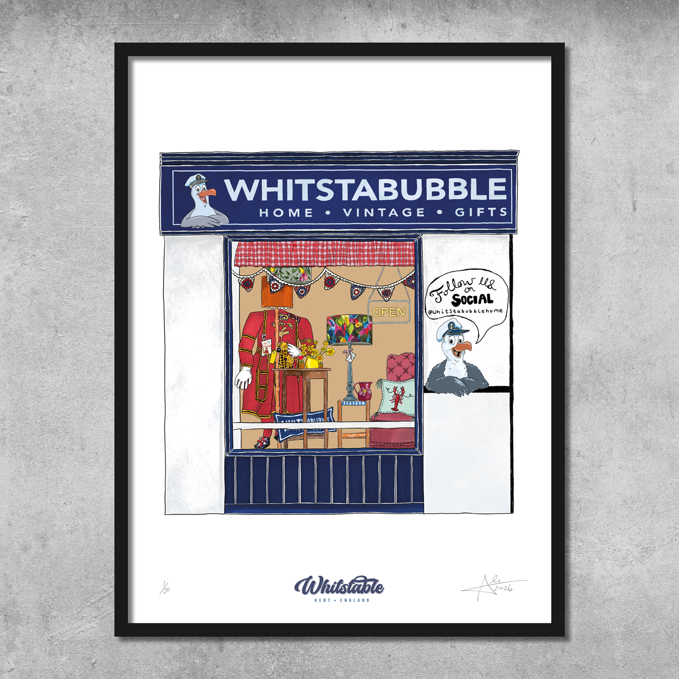 Whitstabubble - Limited Edition of 50 – A3 Colour Prints