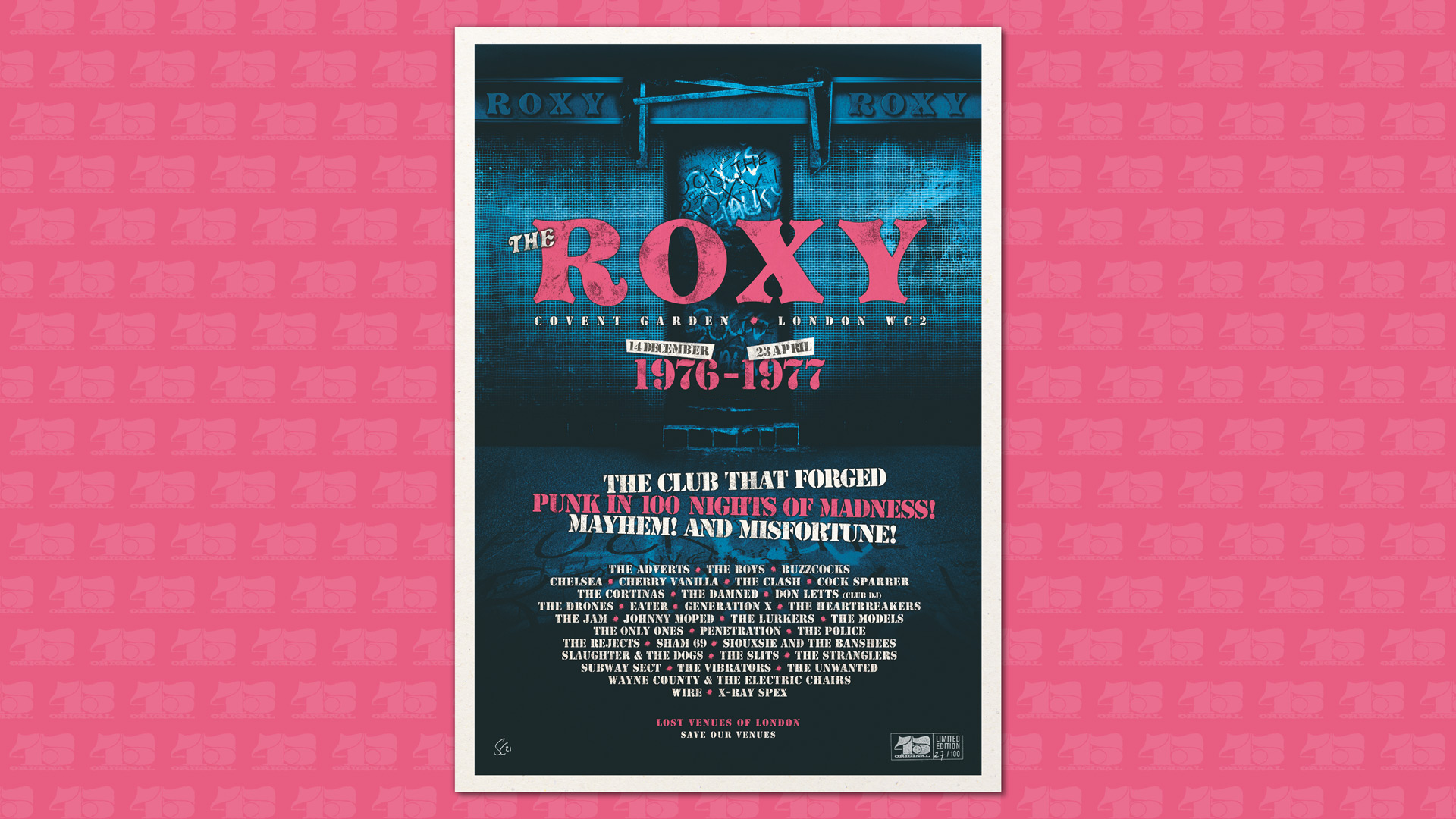 ROXY CLUB – 100 NIGHTS OF PUNK